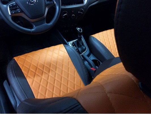 Авточехлы на Hyundai Solaris 2 Авточехлы на Hyundai Solaris 2