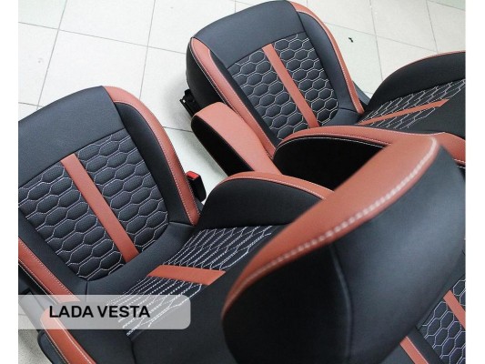 Каркасные авточехлы на Lada Vesta Каркасные авточехлы на Lada Vesta