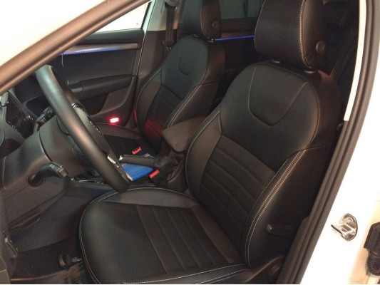 Каркасные авточехлы на Skoda Octavia A7 FL Каркасные авточехлы на Skoda Octavia A7 FL