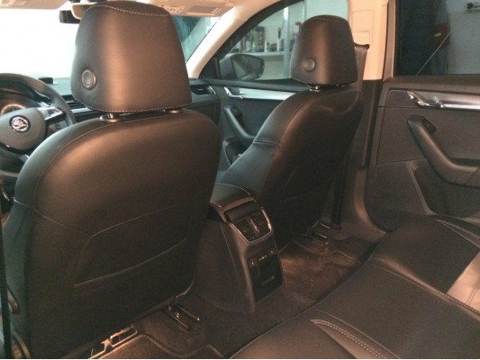 Каркасные авточехлы на Skoda Octavia A7 FL Каркасные авточехлы на Skoda Octavia A7 FL